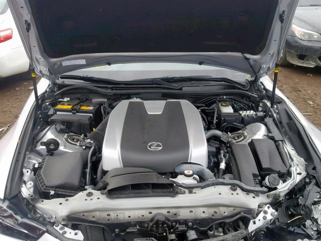 JTHC81D26J5027276 - 2018 LEXUS IS 300 SILVER photo 7