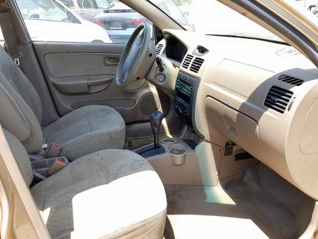 KNADC125656384844 - 2005 KIA RIO GOLD photo 5