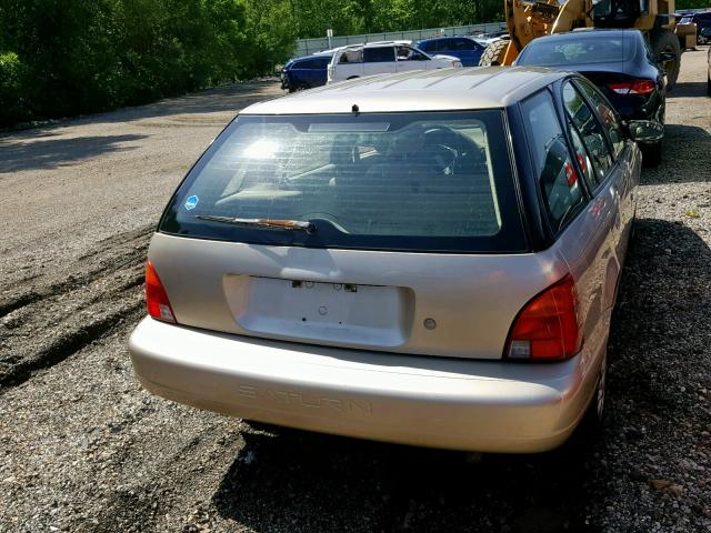 1G8ZJ8272XZ337511 - 1999 SATURN SW2 BEIGE photo 4