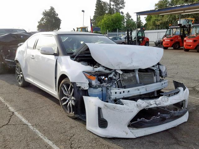 JTKJF5C77E3083353 - 2014 TOYOTA SCION TC თეთრი ფოტო 1