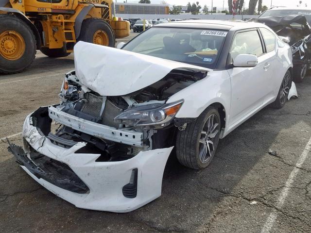 JTKJF5C77E3083353 - 2014 TOYOTA SCION TC თეთრი ფოტო 2