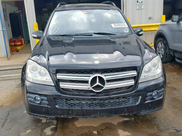 4JGBF71E08A389332 - 2008 MERCEDES-BENZ GL 450 4MA BLACK photo 9