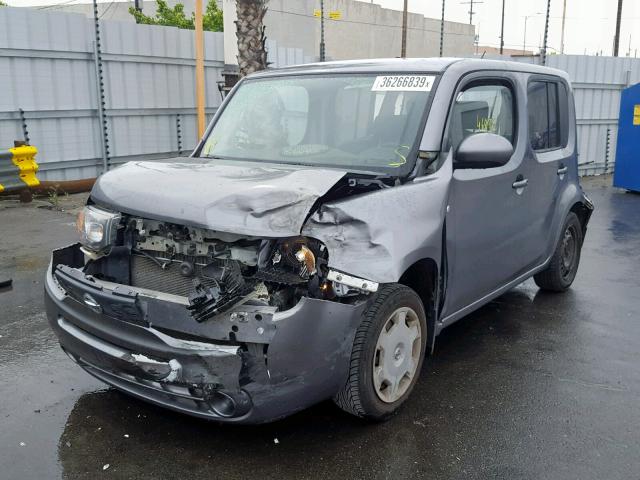 JN8AZ2KR7ET351371 - 2014 NISSAN CUBE S GRAY photo 2