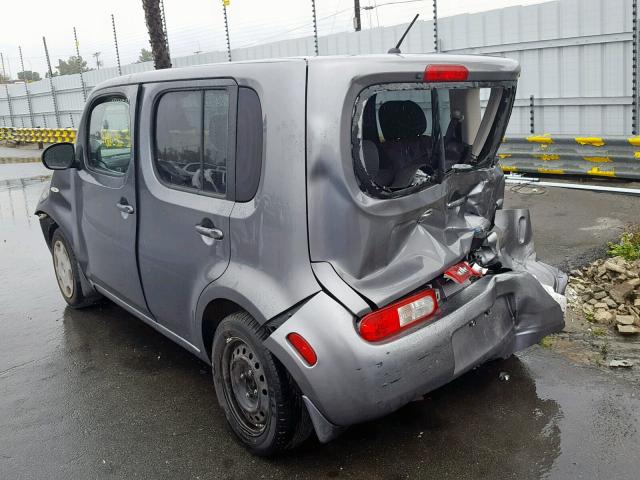 JN8AZ2KR7ET351371 - 2014 NISSAN CUBE S GRAY photo 3