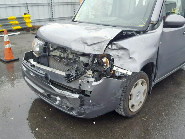 JN8AZ2KR7ET351371 - 2014 NISSAN CUBE S GRAY photo 9