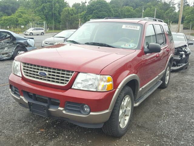 1FMZU84W33UA66575 - 2003 FORD EXPLORER E RED photo 2