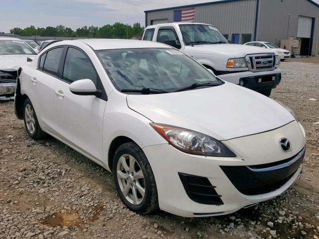 JM1BL1UG0C1584377 - 2012 MAZDA 3 I WHITE photo 1