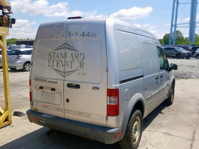 NM0LS7AN4BT049758 - 2011 FORD TRANSIT CO GRAY photo 4