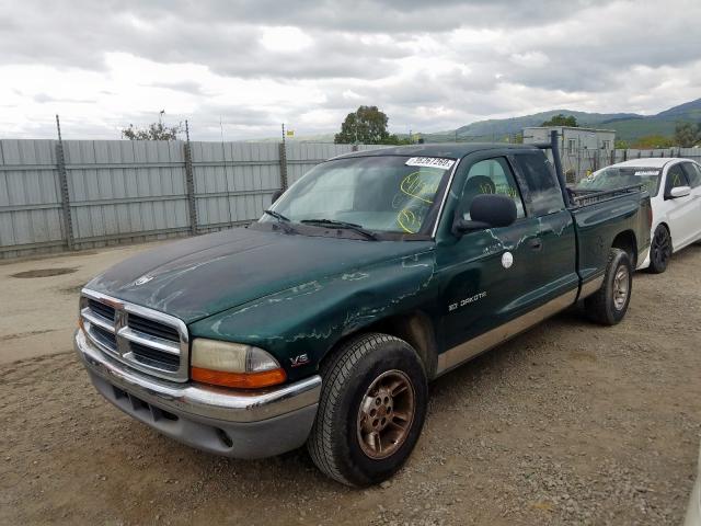 1B7GL22N6YS653491 - 2000 DODGE DAKOTA  photo 2