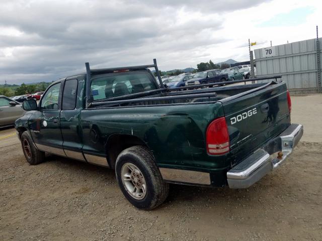 1B7GL22N6YS653491 - 2000 DODGE DAKOTA  photo 3