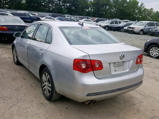 3VWSG71K96M728805 - 2006 VOLKSWAGEN JETTA 2.5 SILVER photo 3