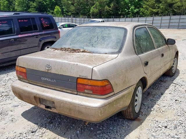 1NXAE04B3SZ347203 - 1995 TOYOTA COROLLA GOLD photo 4