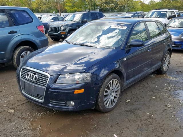 WAUNF78P98A107016 - 2008 AUDI A3 2.0 PRE BLUE photo 2