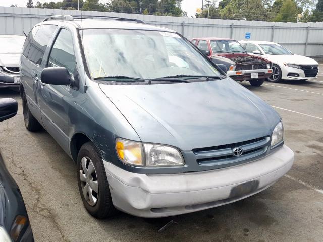 4T3ZF13C8YU242768 - 2000 TOYOTA SIENNA LE  photo 1