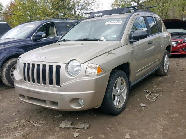 1J4FF47B79D217469 - 2009 JEEP COMPASS SP 金色 照片 2