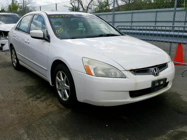 1HGCM66503A033460 - 2003 HONDA ACCORD EX WHITE photo 1