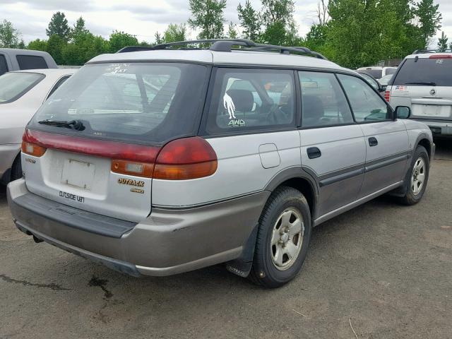 4S3BG6850X7643862 - 1999 SUBARU LEGACY OUT SILVER photo 4