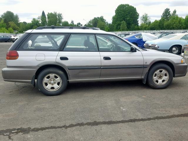 4S3BG6850X7643862 - 1999 SUBARU LEGACY OUT SILVER photo 9