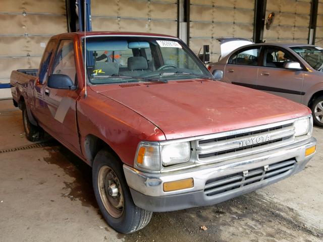 JT4RN93S6L5020867 - 1990 TOYOTA PICKUP 1/2 MAROON photo 1