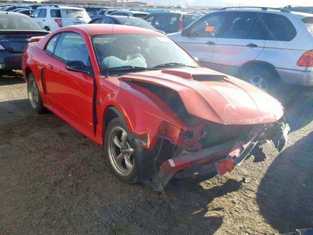 1FAFP42X52F123581 - 2002 FORD MUSTANG GT RED photo 1