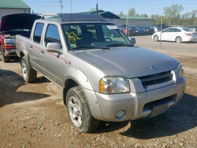 1N6MD27Y21C386639 - 2001 NISSAN FRONTIER C GRAY photo 1