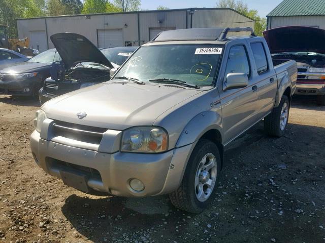 1N6MD27Y21C386639 - 2001 NISSAN FRONTIER C GRAY photo 2