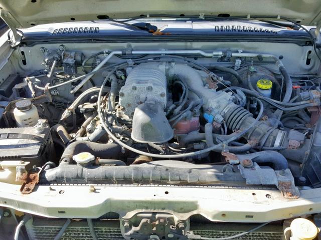 1N6MD27Y21C386639 - 2001 NISSAN FRONTIER C GRAY photo 7