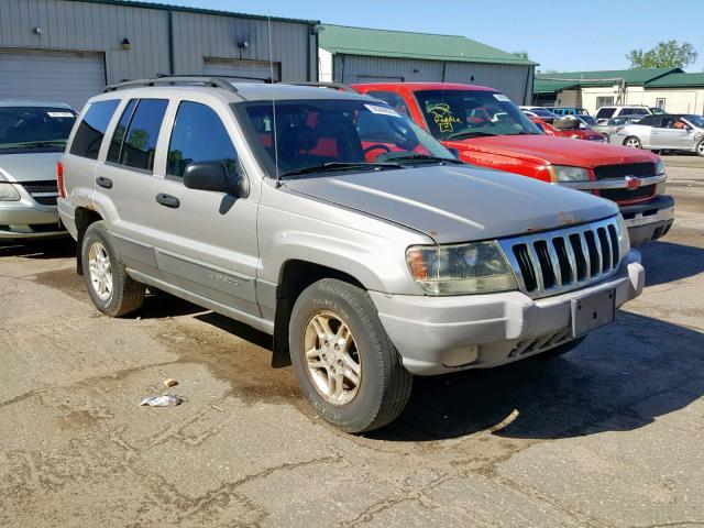 1J4GW48S62C112470 - 2002 JEEP GRAND CHER GRAY photo 1