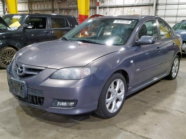 JM1BK323171603801 - 2007 MAZDA 3 S GRAY photo 2