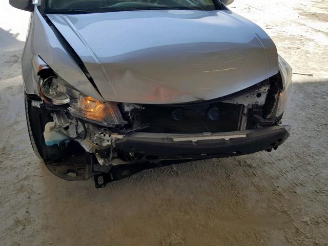 1HGCP26829A062316 - 2009 HONDA ACCORD EXL SILVER photo 9