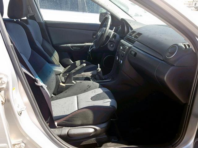 JM1BK34M771733846 - 2007 MAZDA SPEED 3 Gümüş foto 5