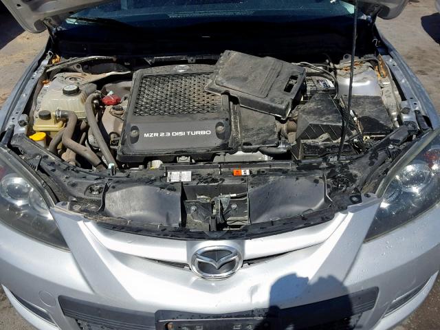 JM1BK34M771733846 - 2007 MAZDA SPEED 3 Gümüş foto 7