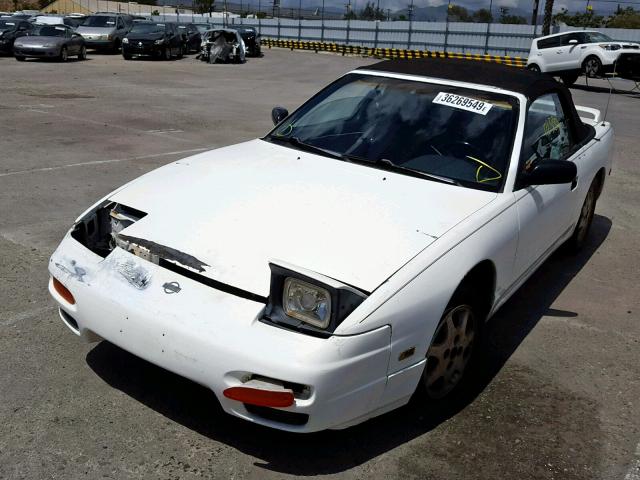 JN3MS36A4NW101635 - 1992 NISSAN 240SX WHITE photo 2