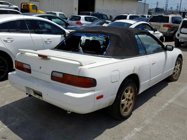 JN3MS36A4NW101635 - 1992 NISSAN 240SX WHITE photo 4