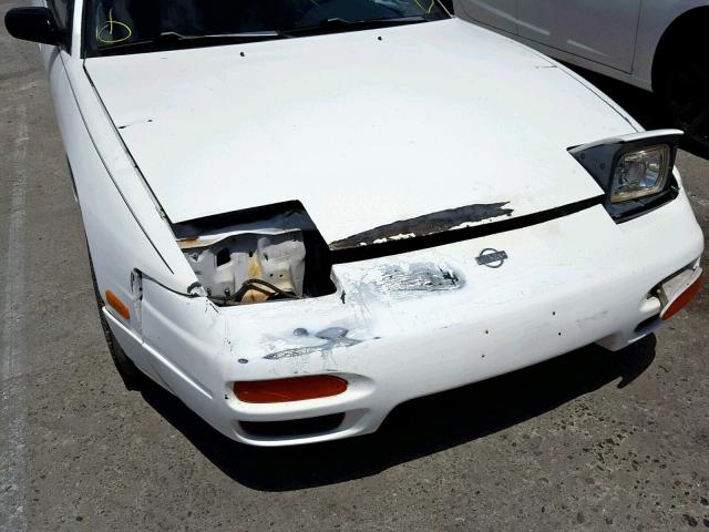 JN3MS36A4NW101635 - 1992 NISSAN 240SX WHITE photo 9