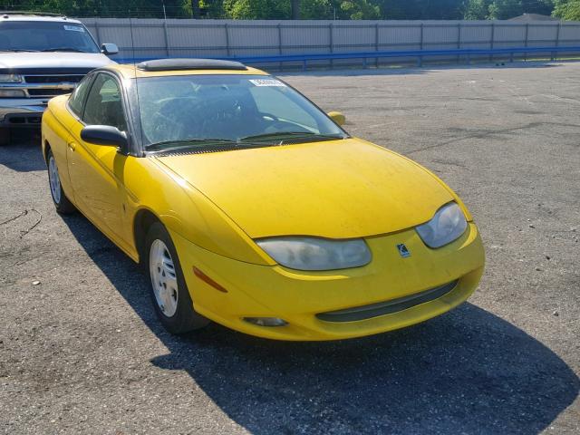 1G8ZR14711Z323216 - 2001 SATURN SC2 YELLOW photo 1