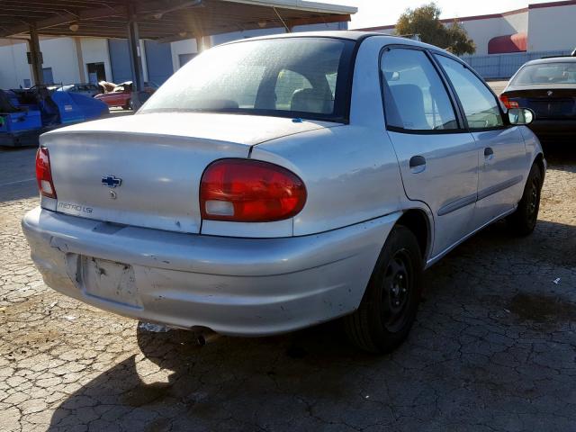 2C1MR522XX6709018 - 1999 CHEVROLET METRO LSI  photo 4