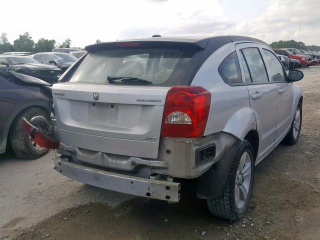 1B3CB4HAXAD602802 - 2010 DODGE CALIBER SX SILVER photo 4