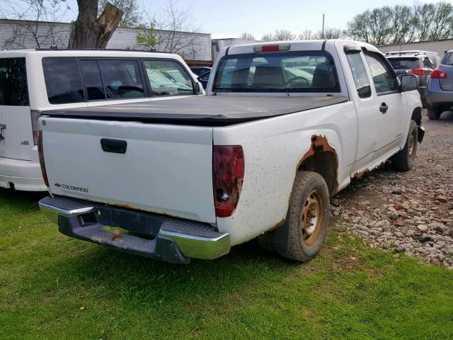 1GCCS198048144046 - 2004 CHEVROLET COLORADO WHITE photo 4