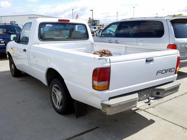 1FTCR10X9PPB10049 - 1993 FORD RANGER WHITE photo 3