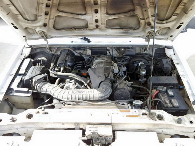 1FTCR10X9PPB10049 - 1993 FORD RANGER WHITE photo 7