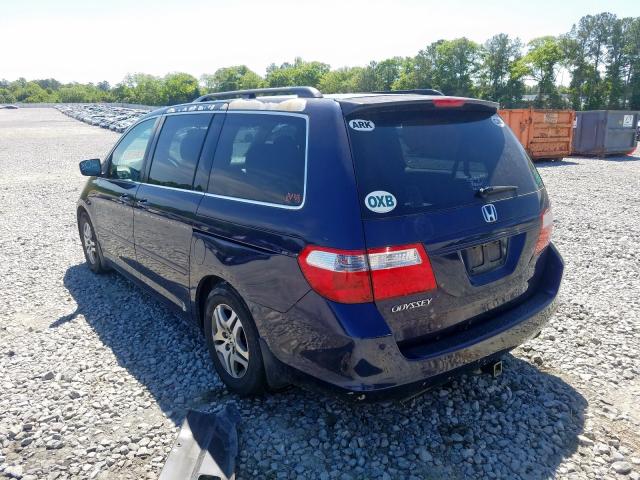 5FNRL38496B007336 - 2006 HONDA ODYSSEY EX  photo 3