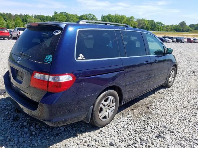 5FNRL38496B007336 - 2006 HONDA ODYSSEY EX  photo 4