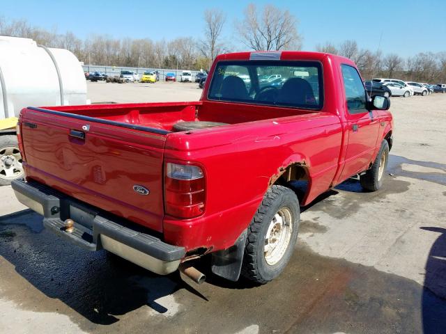 1FTYR10D31PB54826 - 2001 FORD RANGER  photo 4