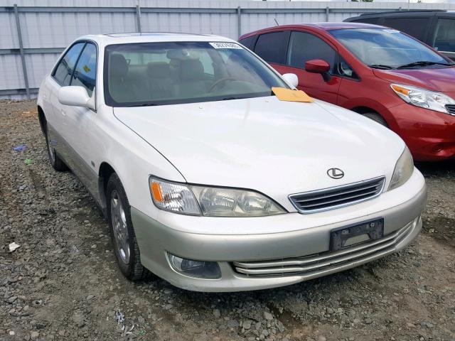 JT8BF28GXY0280850 - 2000 LEXUS ES 300 WHITE photo 1