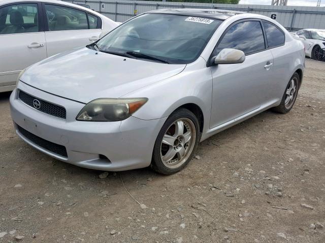 JTKDE167760123325 - 2006 TOYOTA SCION TC GRAY photo 2