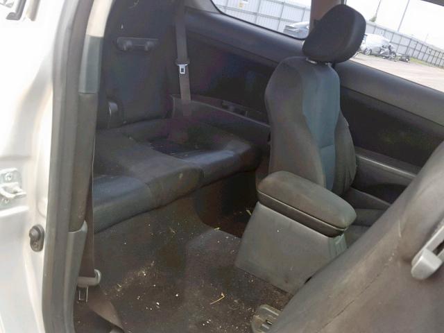 JTKDE167760123325 - 2006 TOYOTA SCION TC GRAY photo 6