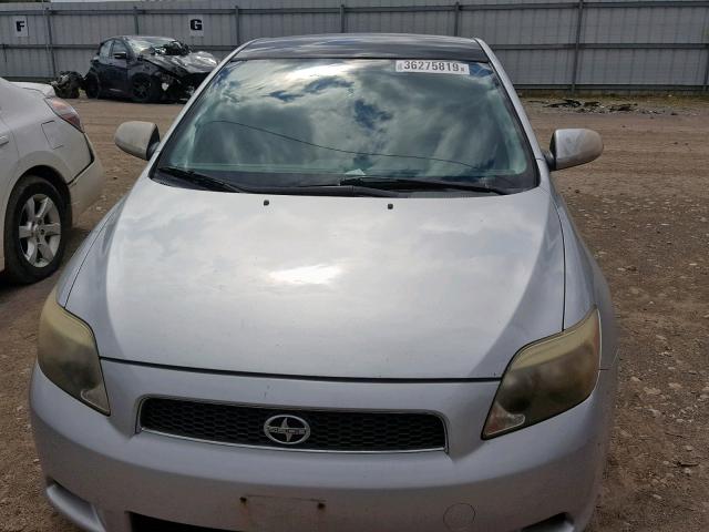 JTKDE167760123325 - 2006 TOYOTA SCION TC GRAY photo 9
