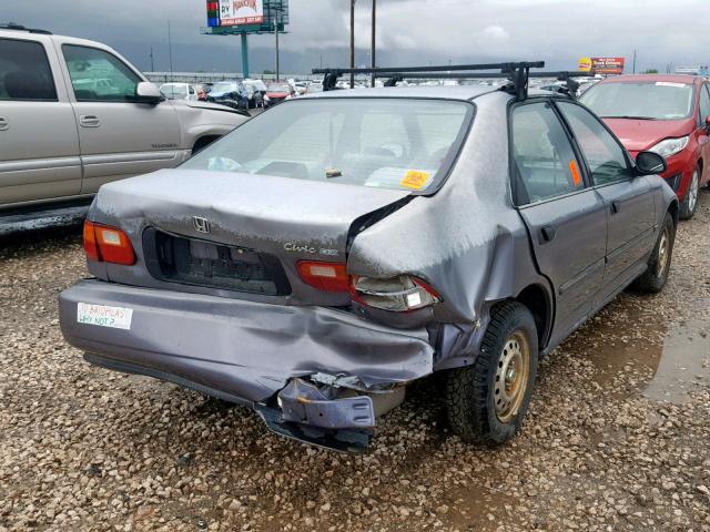 JHMEG8541SS035714 - 1995 HONDA CIVIC DX GRAY photo 4