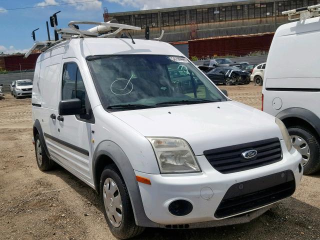 NM0LS7BN0DT141581 - 2013 FORD TRANSIT CO WHITE photo 1